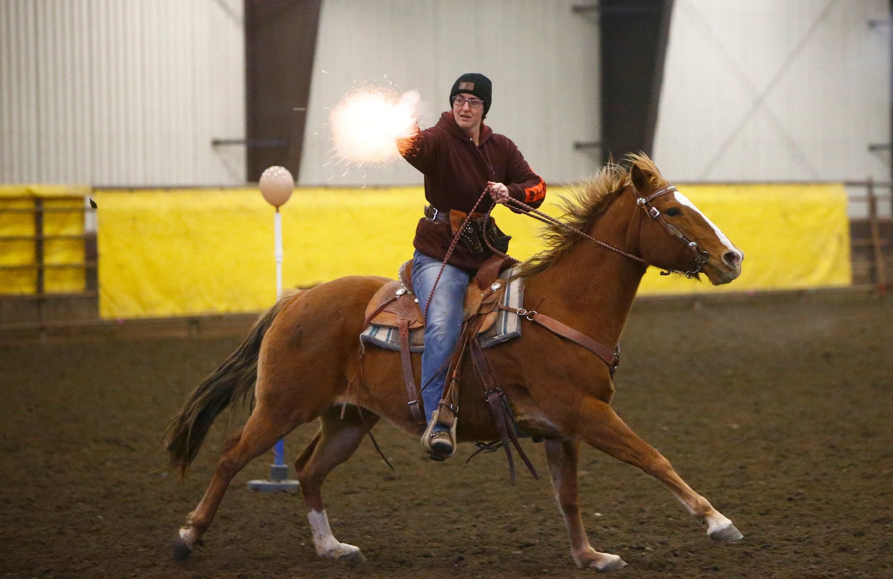 Cowboy Mounted Shooting in Silesia